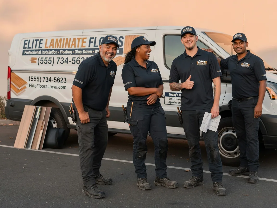 Laminate flooring installation company in Hobart, IN